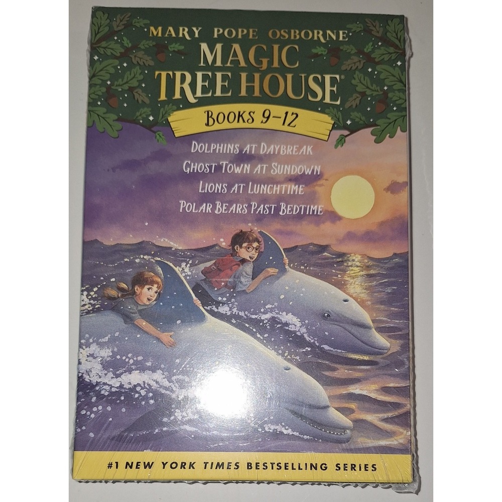 Magic Tree House Books 9-12 Boxed Set Mary Pope Osborne New Sealed 9780375825538